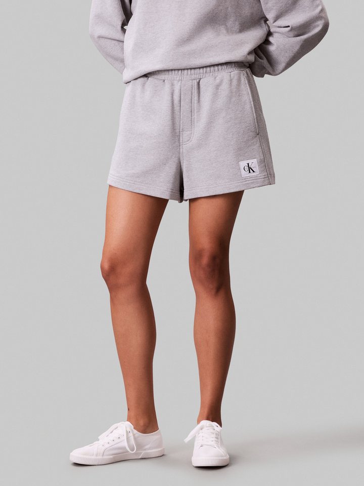 Calvin Klein Jeans Sweatshorts A - FRNCH TRRY BDG L Mit elastischem Bund