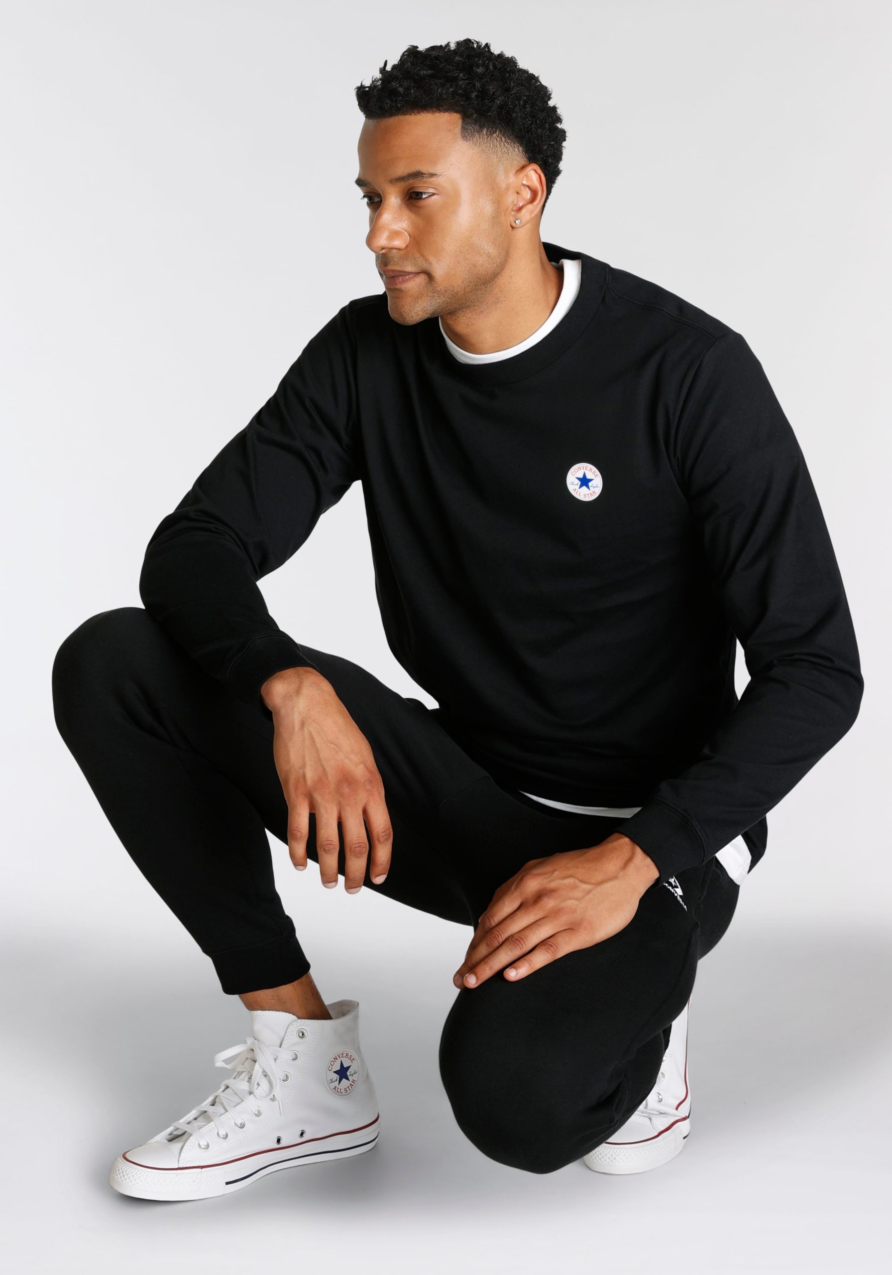 Converse Sweatshirt "STANDARD FIT CORE CHUCK PATCH CREW"