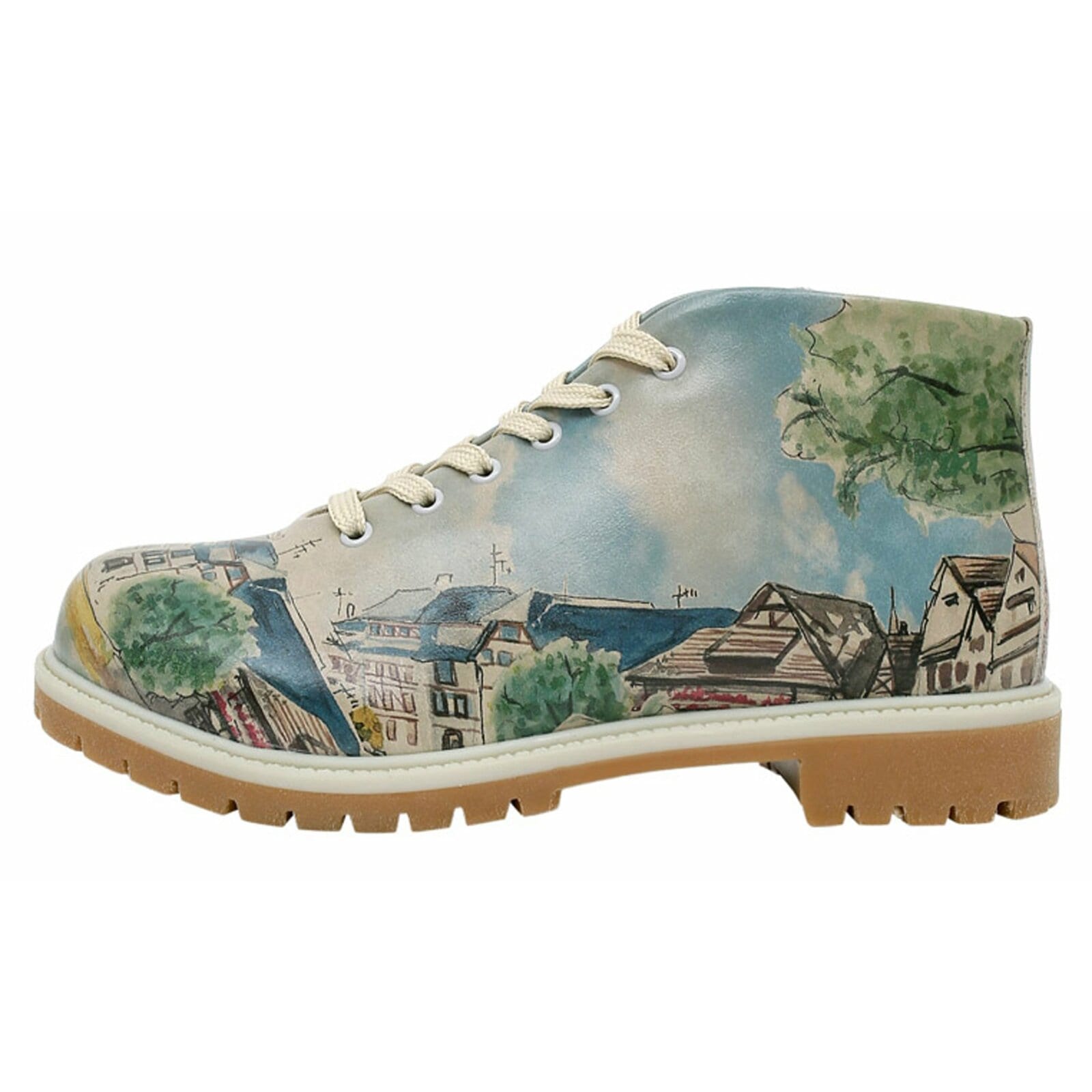 DOGO Stiefel "Shortcut Boots Hedge-Hug Damen Stiefeletten, Shortcut Boots" Handgefertigt