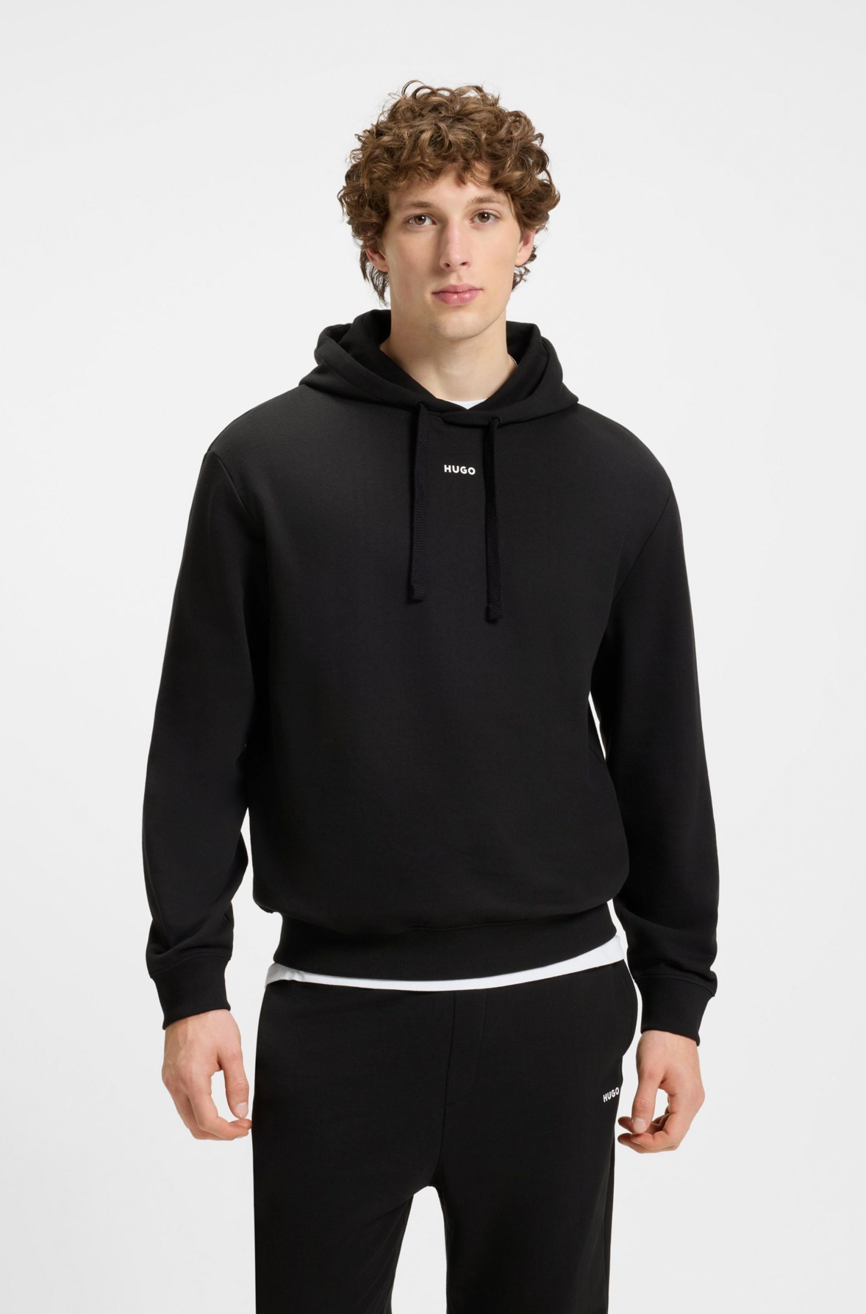 HUGO Jogginganzug "DapoDayote" Relaxed Fit, Kapuze mit Kordelzug