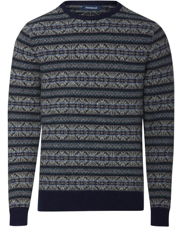 Highmoor Strickpullover Jacquard-Pullover