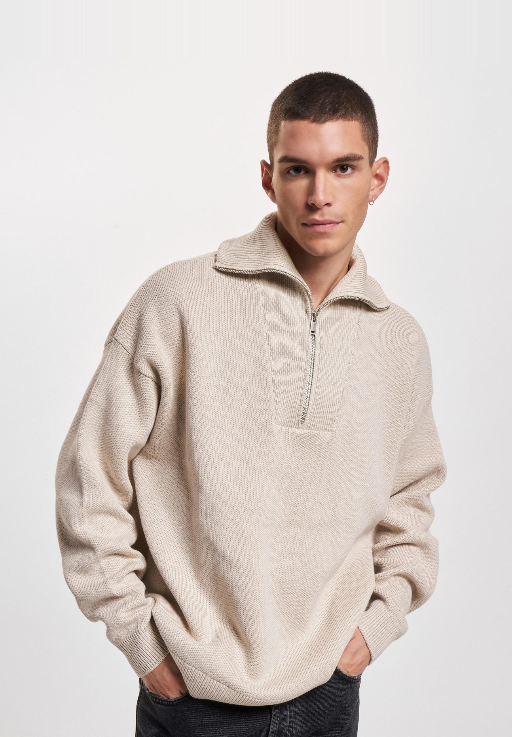 Jack & Jones Dimension Knit Half Zip Pullover