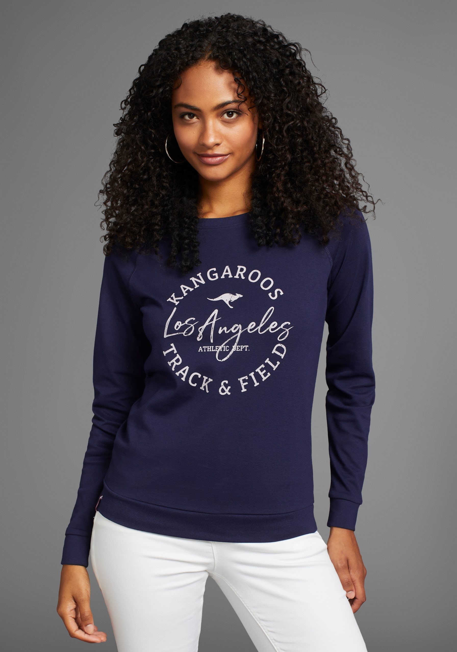 KangaROOS Sweatshirt, mit Frontprint
