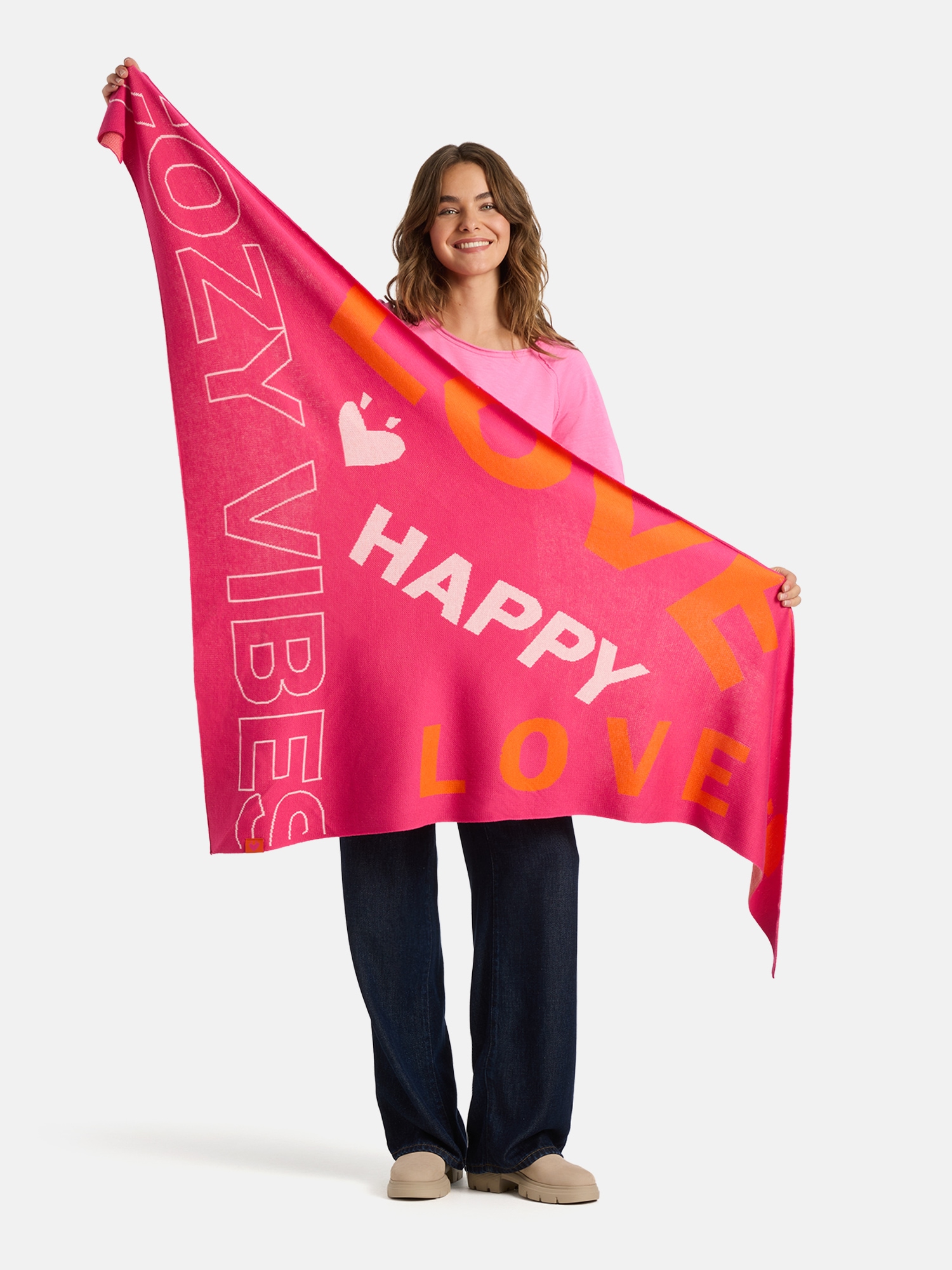 Lieblingsstück Modetuch "Damen-Dreiecksschal" mit Baumwoll-Anteil