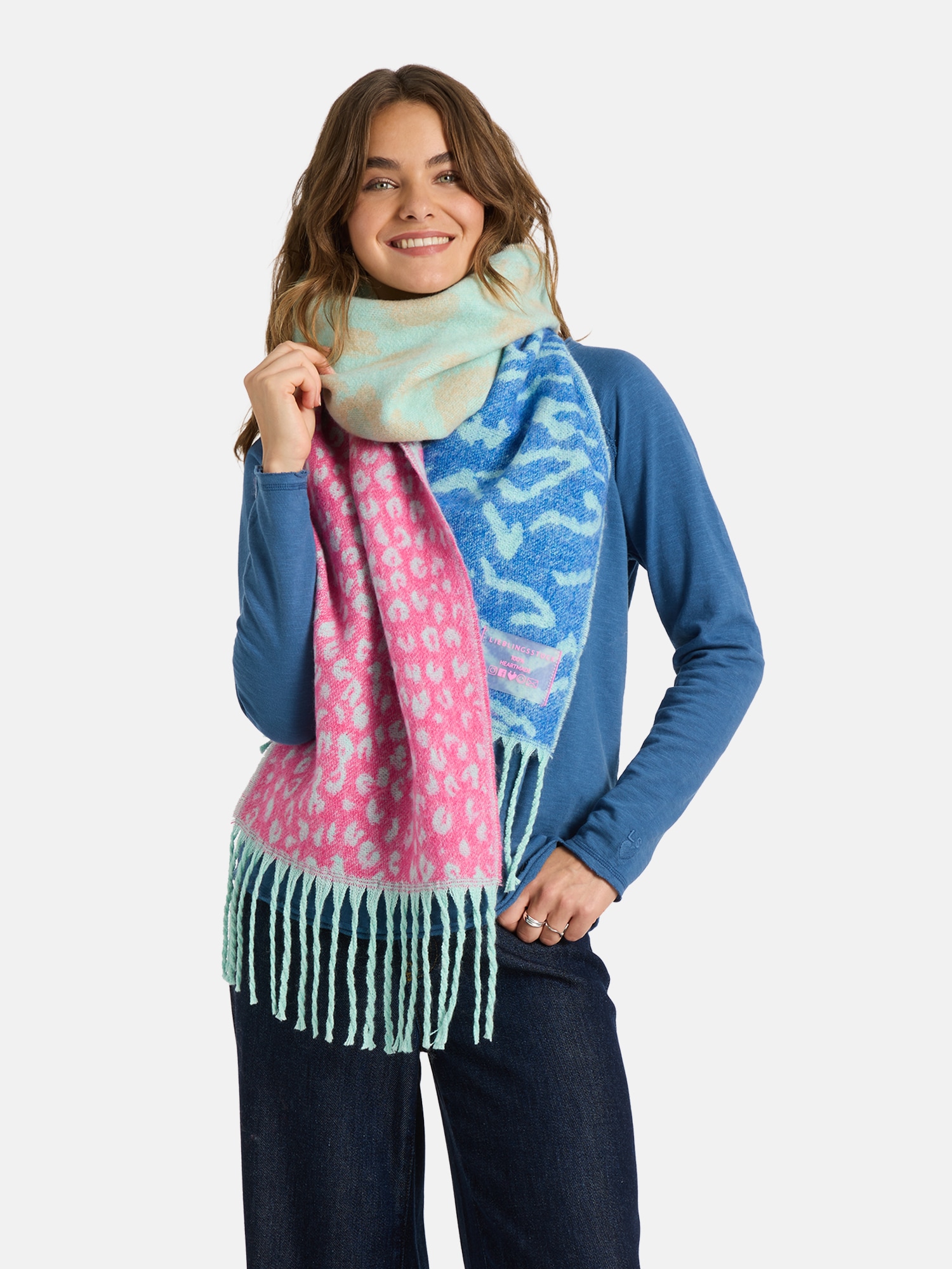 Lieblingsstück Schal "Damen-Schal" mit Woll-Anteil