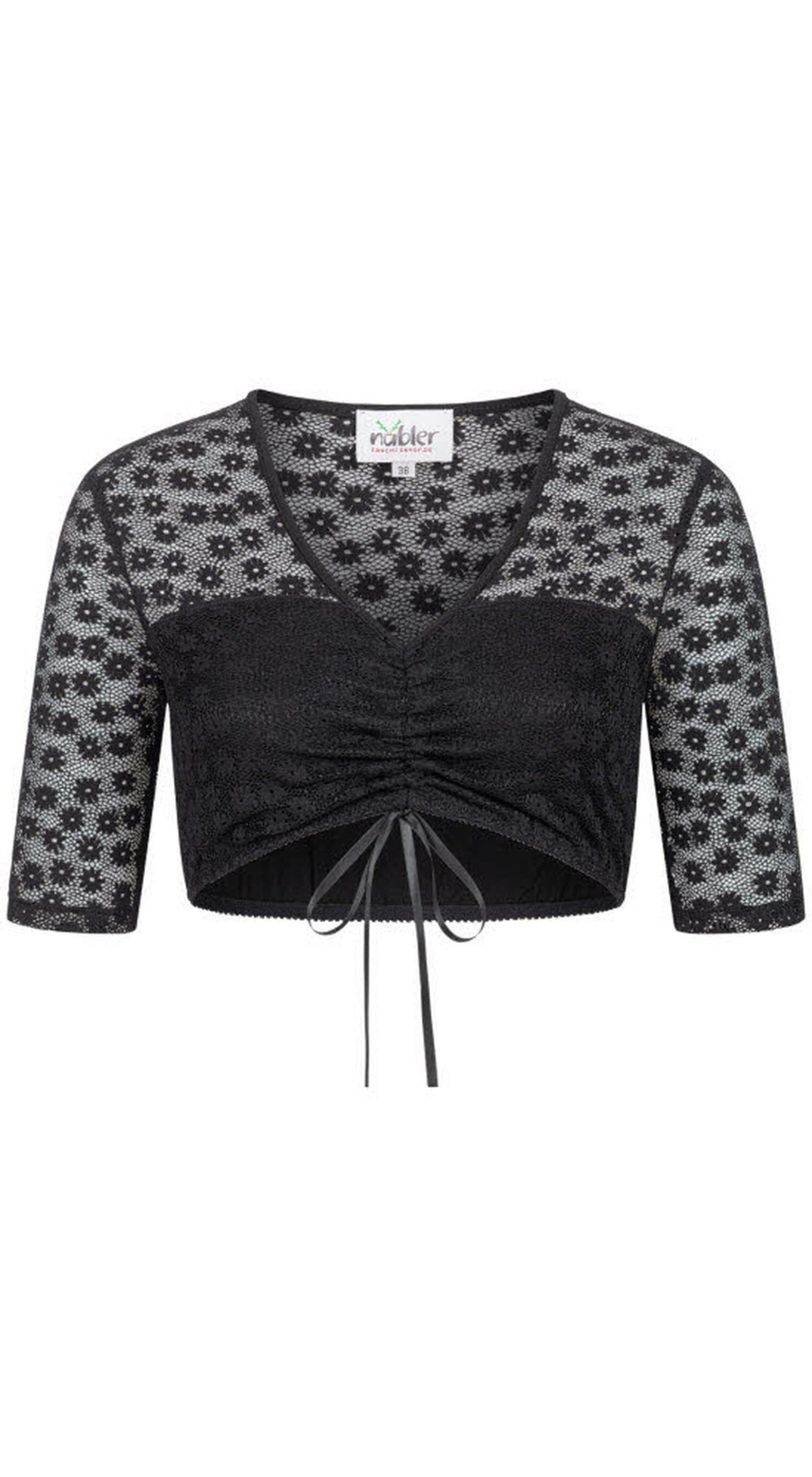Nübler Dirndlbluse "Dirndlbluse kurzarm Moni"