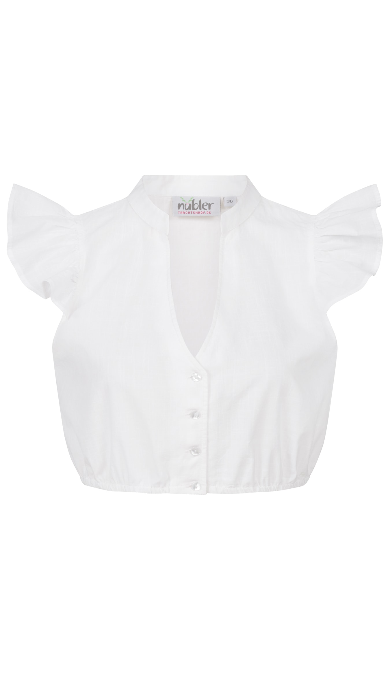 Nübler Dirndlbluse "Dirndlbluse kurzarm Valeria"