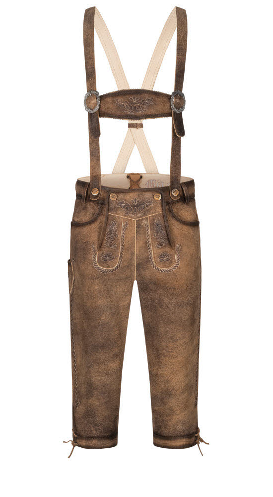Nübler Trachtenlederhose "Lederhose Kniebund Schorsch"