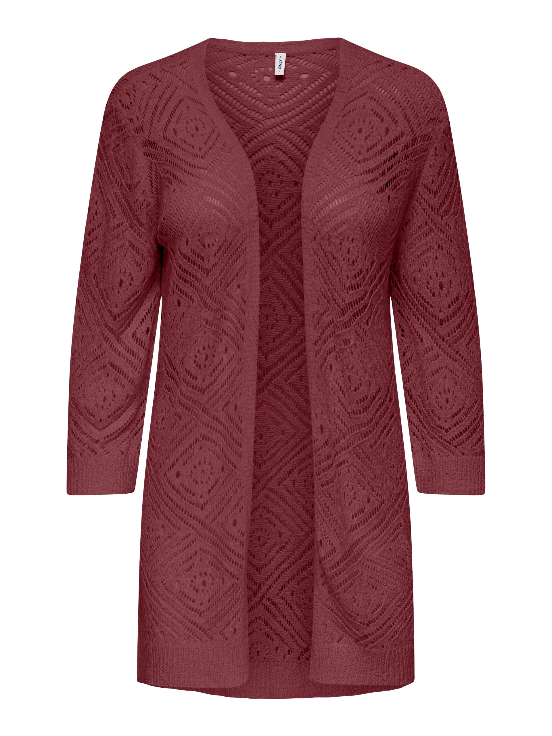 ONLY Strickjacke "ONLWISTY 7/8 OPEN CARDIGAN KNT"