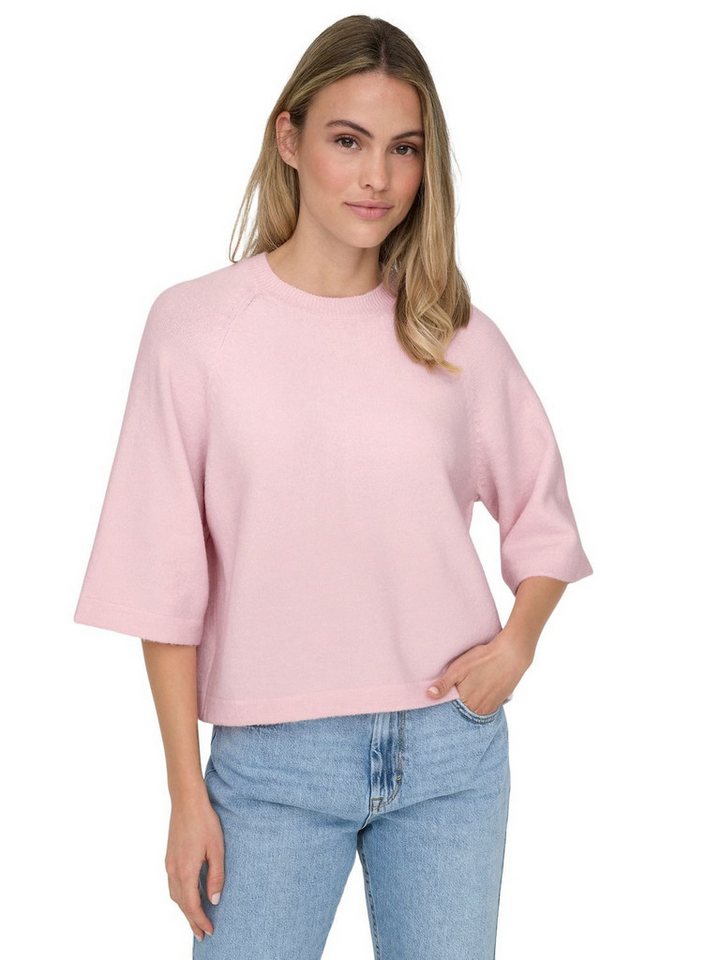 ONLY Strickpullover ONLSIMONI 3/4 PULLOVER mit Stretch