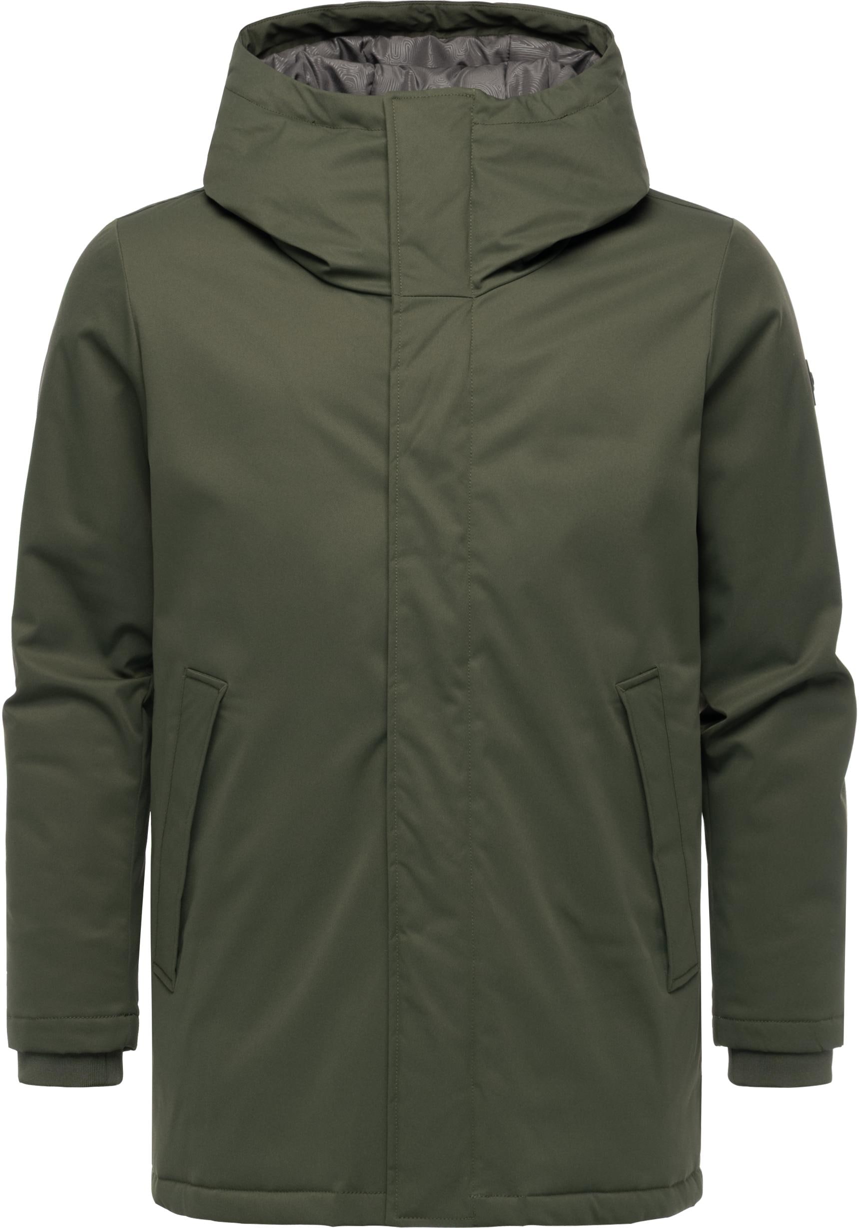 Ragwear Kurzmantel "Parcan Twill YOUMODO" wasserdichter Herren Winterparka