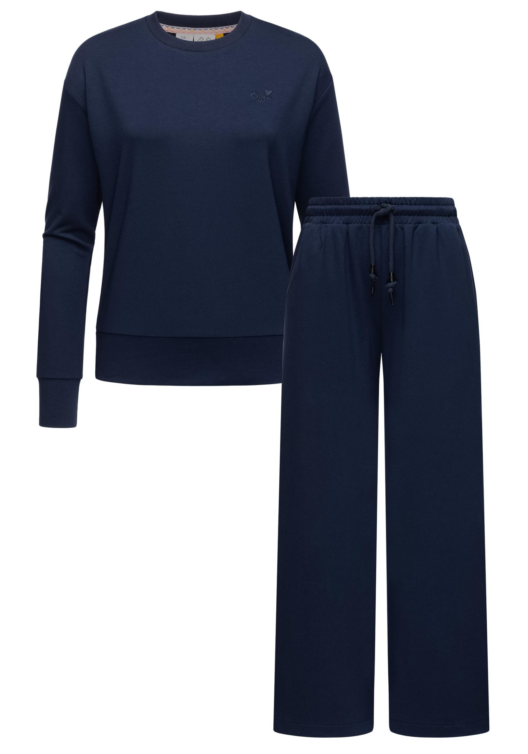 Ragwear Sweater "Set Delje", 2 Stk. Damen Set aus weiter Hose und Pullover