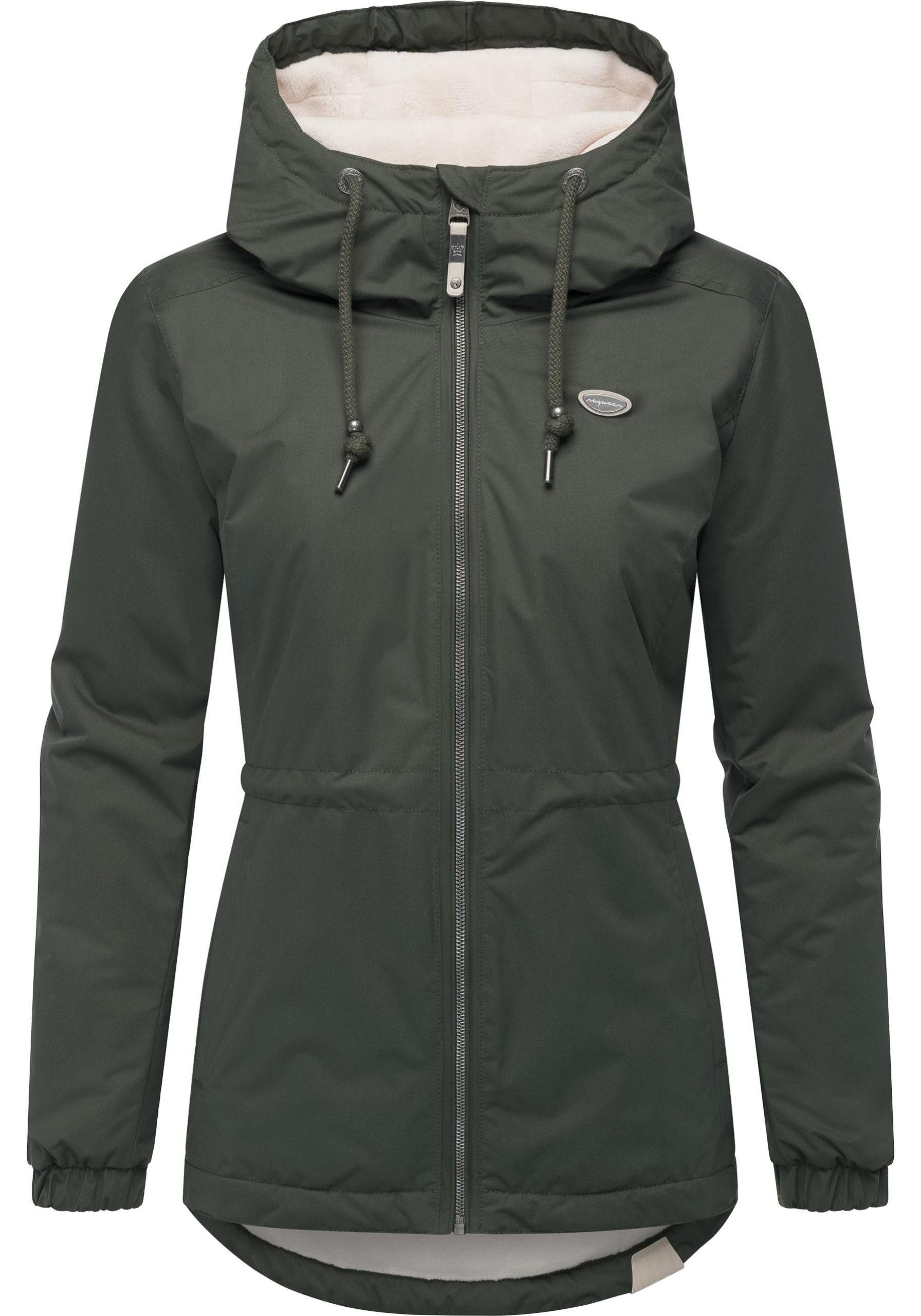 Ragwear Winterjacke "Dankka Warm" mit Kapuze Wasserdichte weiche Damen Jacke für den Winter