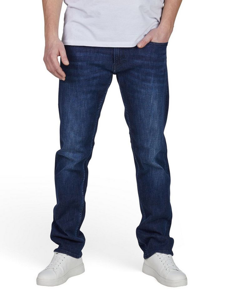 Replay Straight-Jeans Herren Jeanshose Grover Denim Hose mit Stretch