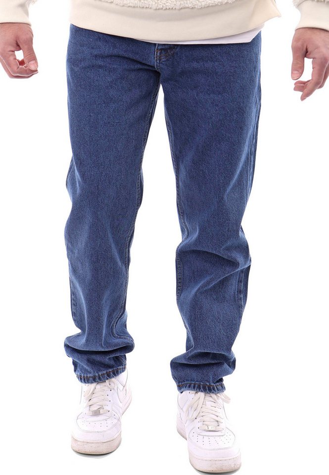 Reslad Weite Jeans Reslad Jeans Herren Loose Fit RS-2105 Loose-fit Jeanshose lockere Männer-Hose