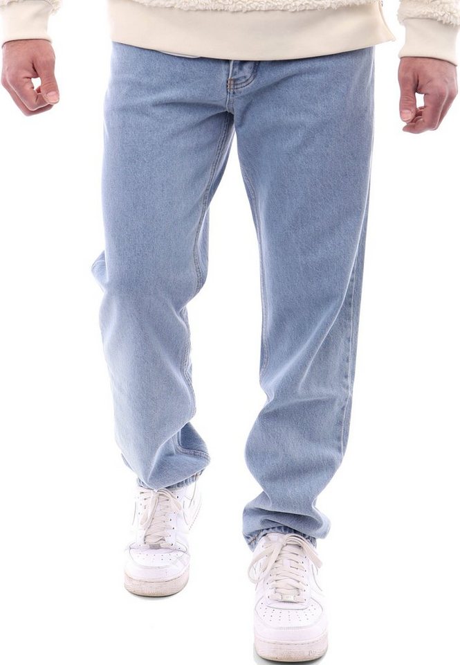 Reslad Weite Jeans Reslad Jeans Herren Loose Fit RS-2105 Loose-fit Jeanshose lockere Männer-Hose