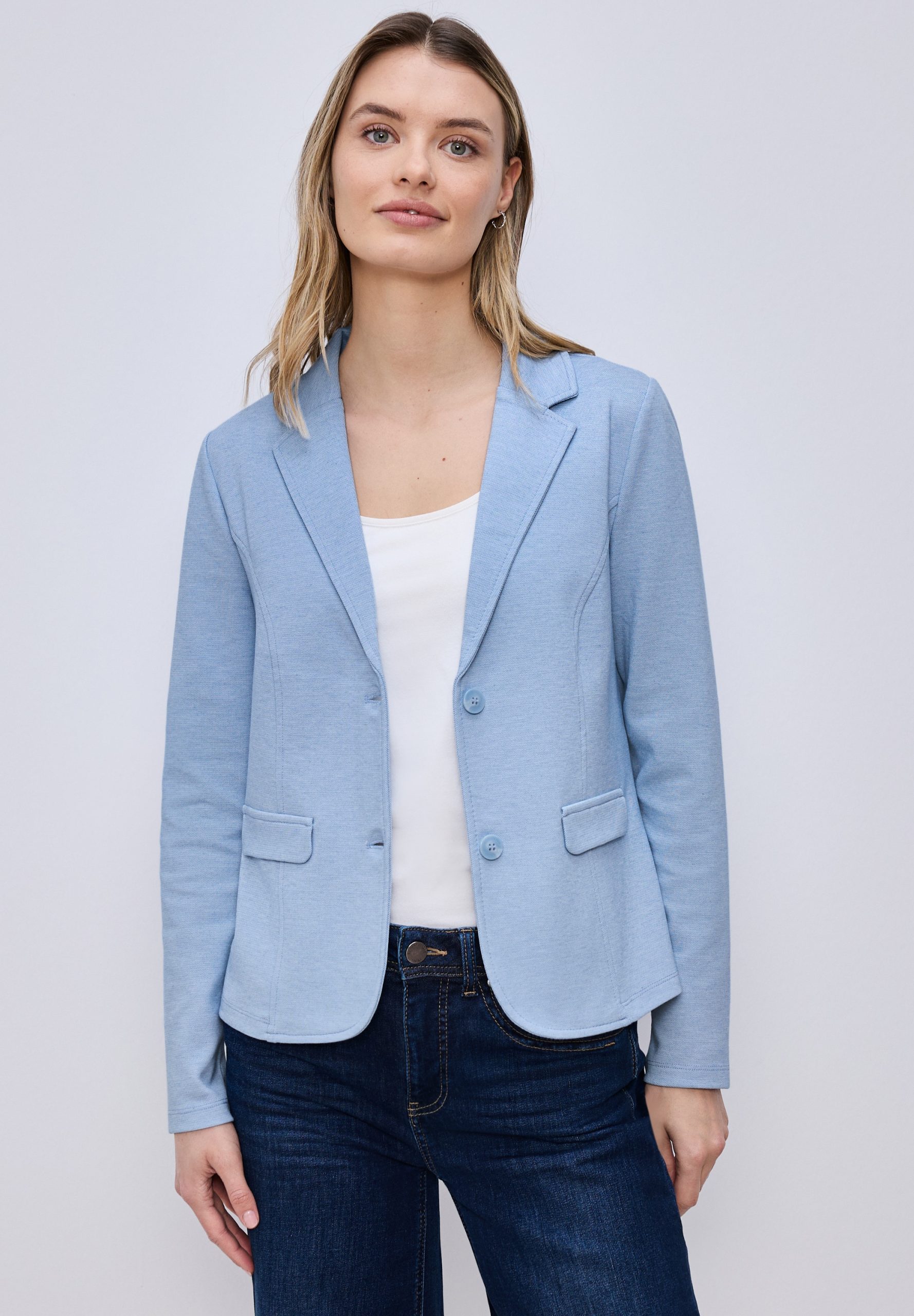 STREET ONE Kurzblazer mit Reverskragen