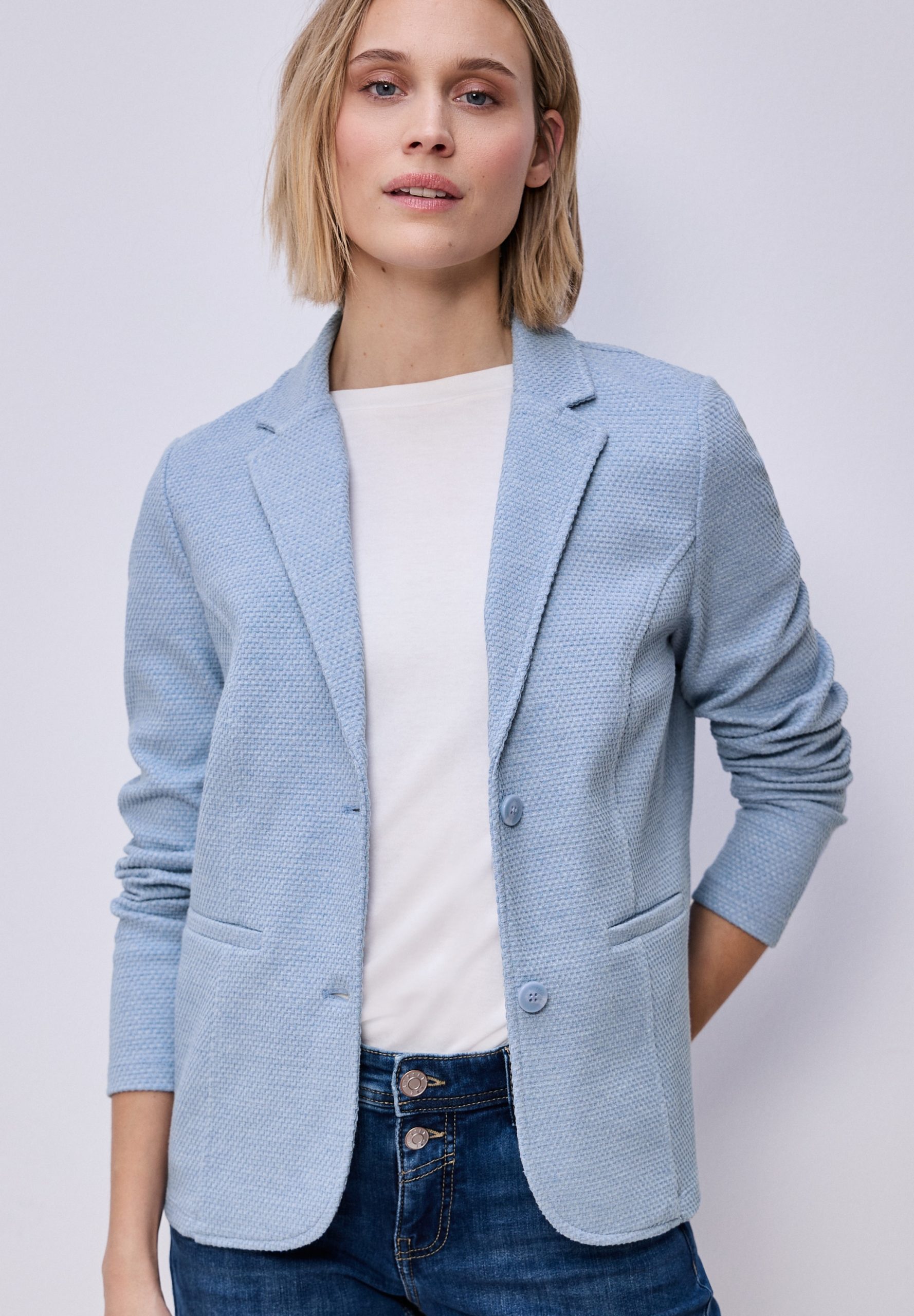 STREET ONE Kurzblazer mit Struktur