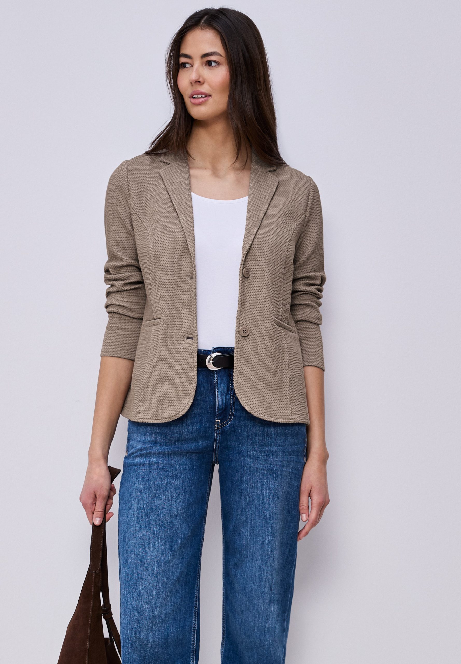 STREET ONE Kurzblazer mit Struktur