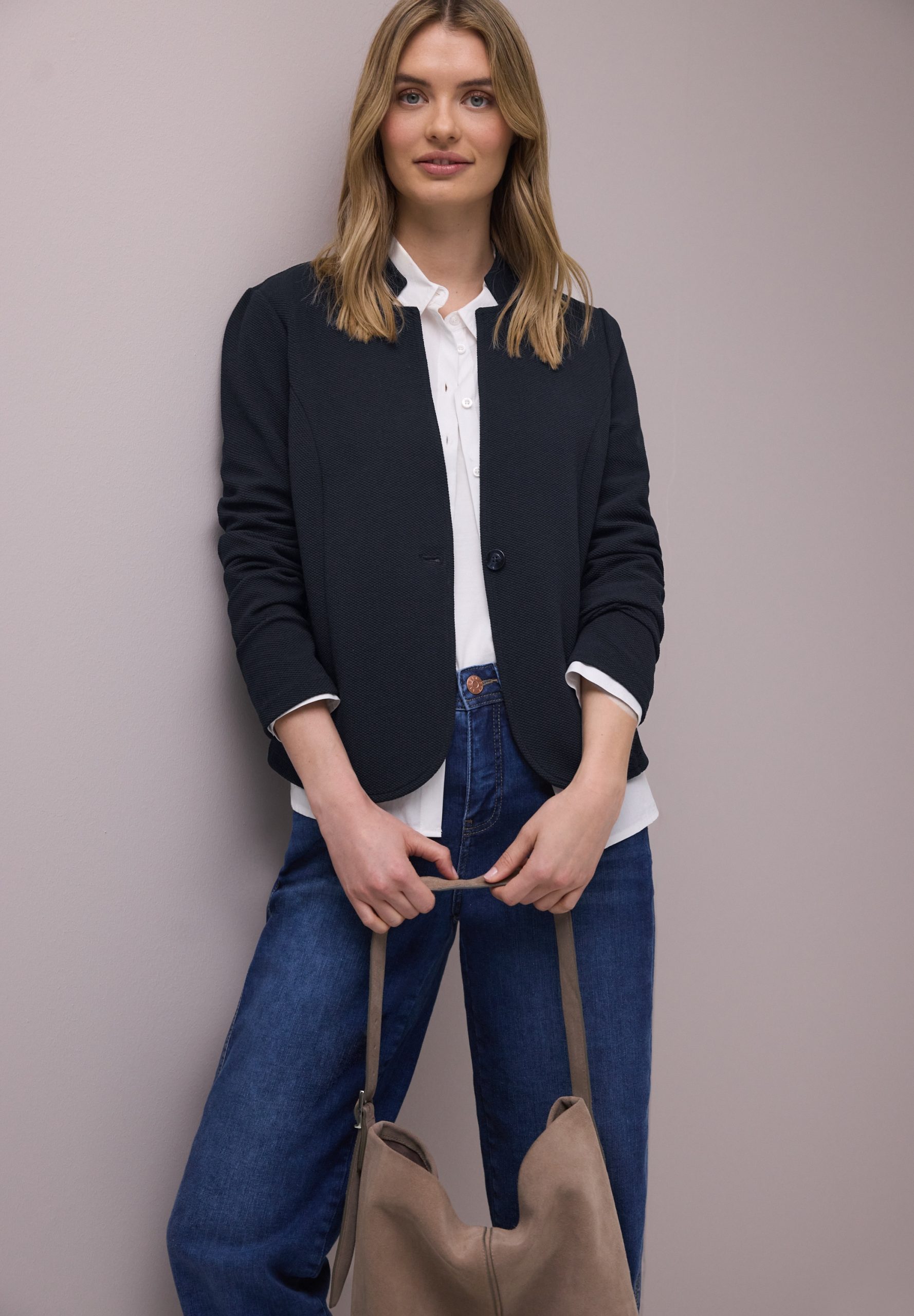 STREET ONE Sweatblazer Jersey