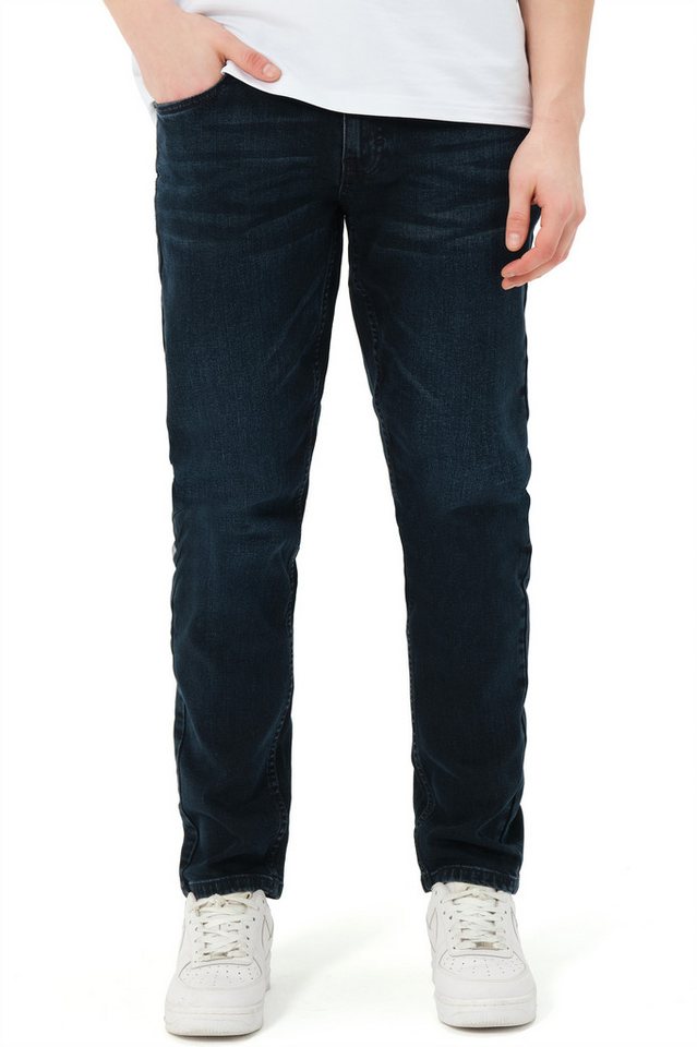 Smith & Solo Stretch-Jeans Hosen, Jeans Herren Slim Fit, Jeanshose 5-Pocket Design, Schmale Jeans, Slimfit