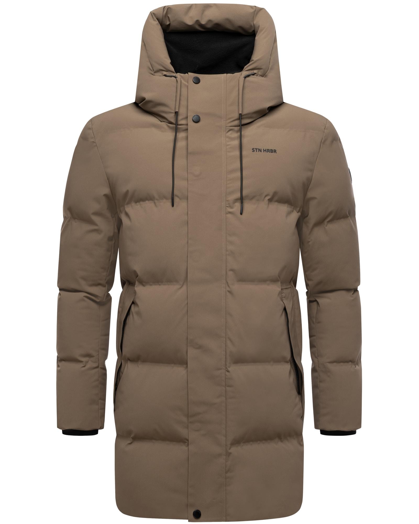 Stone Harbour Kurzmantel "Darianoo XX" Kurzer Herren Steppmantel mit Kapuze