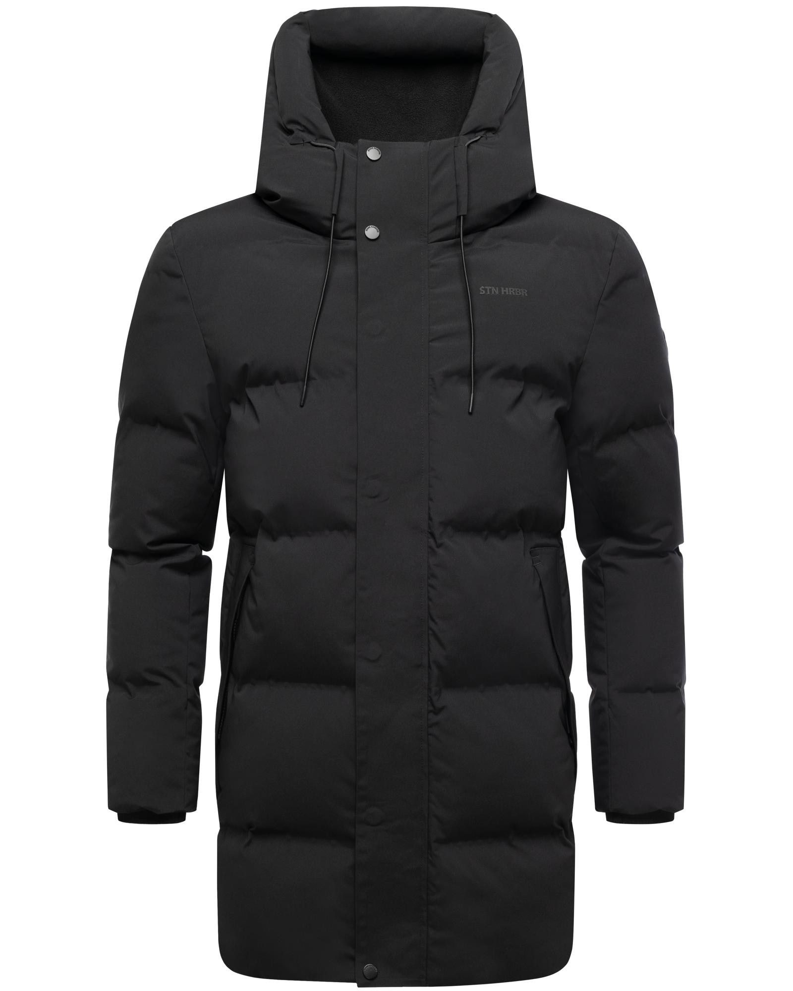 Stone Harbour Kurzmantel "Darianoo XX" Kurzer Herren Steppmantel mit Kapuze
