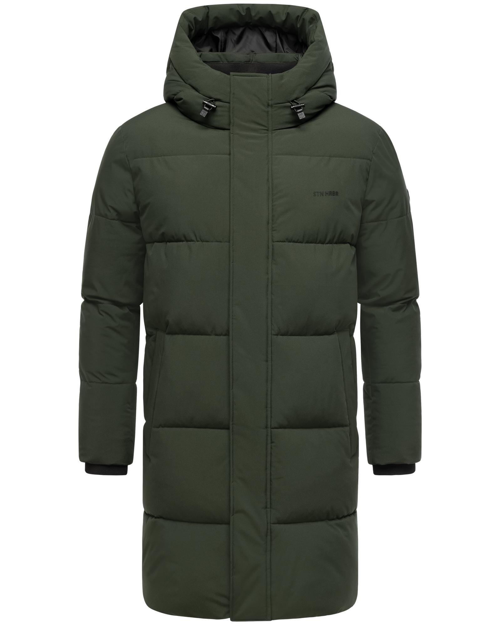 Stone Harbour Steppmantel "Hadrieen XX" modischer Herren Wintermantel mit kuscheligem Futter