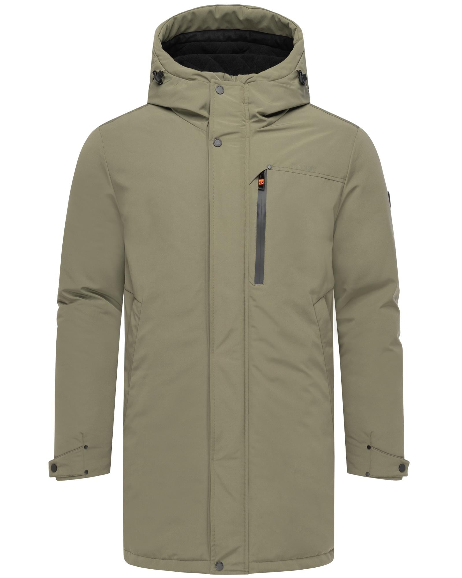 Stone Harbour Wintermantel "Phinoo XX" Warmer Herren Winterparka mit gefütterter Kapuze