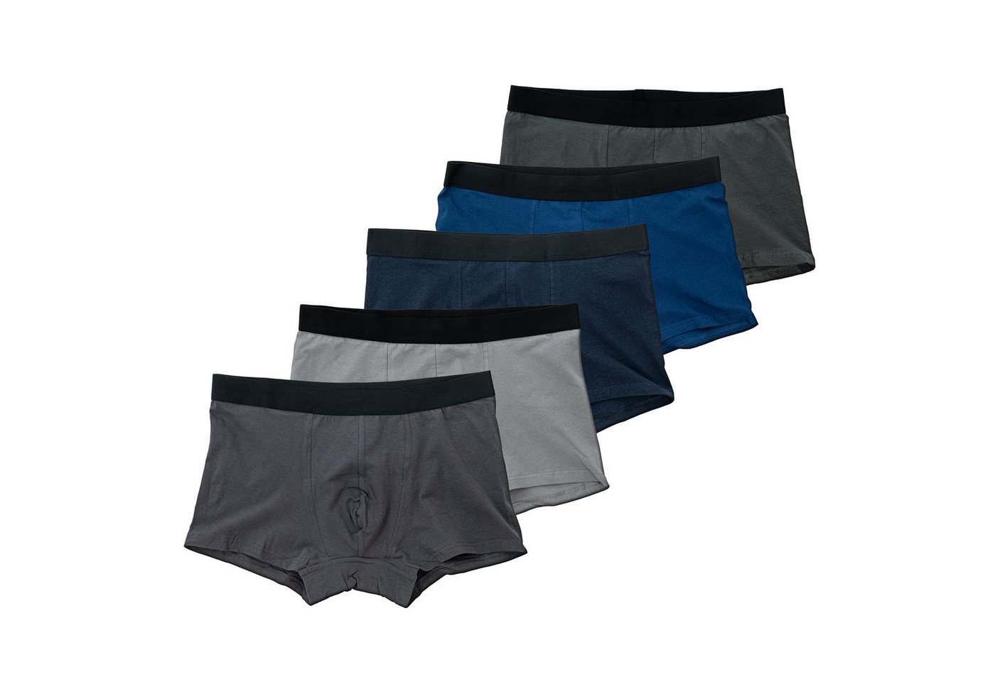UP2FASHION Boxershorts Herren Boxershorts 5er-Set, Klassische Retropants aus 95% Baumwolle (5er-Pack) Bequeme & Moderne Unterwäsche für Männer