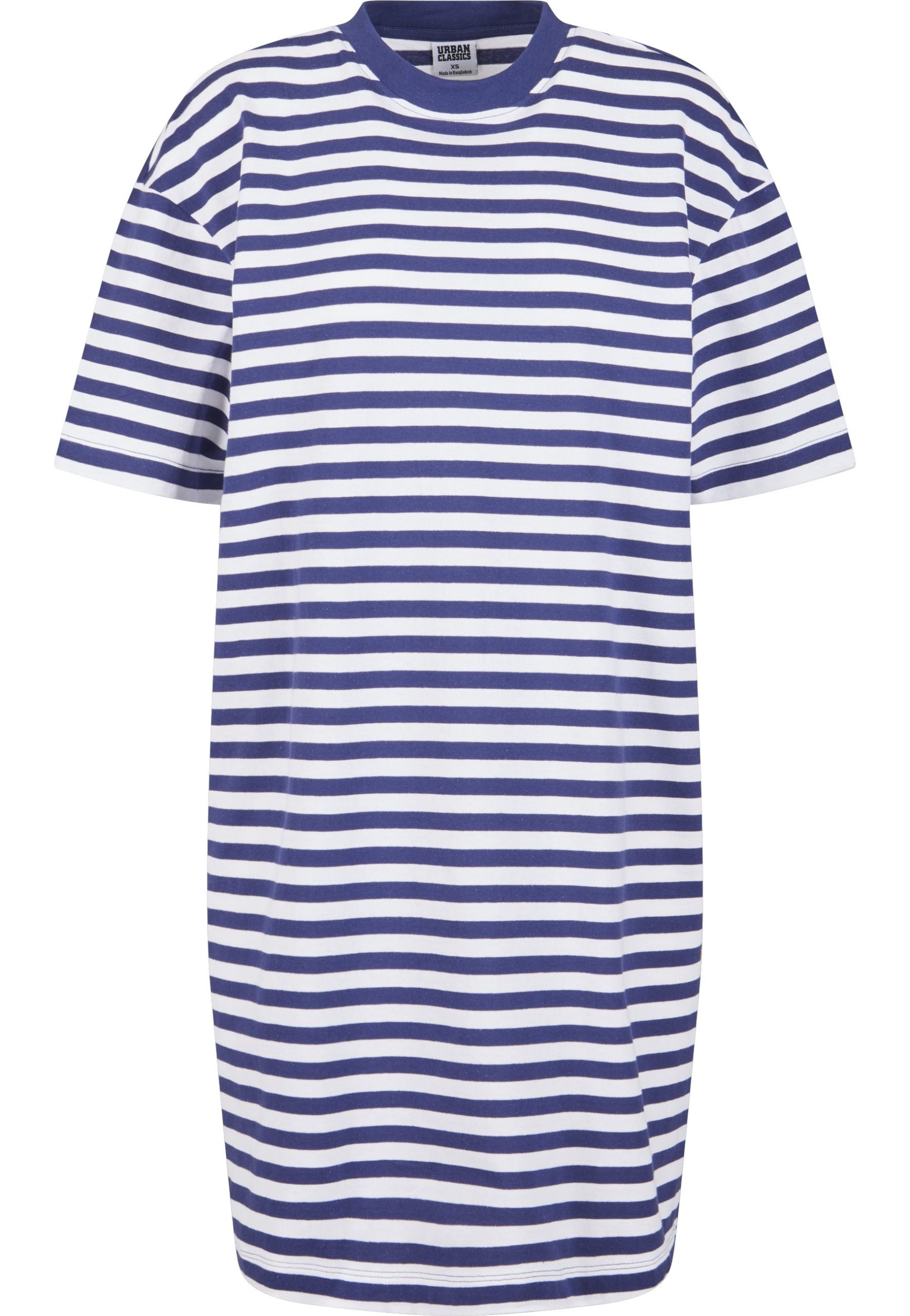 URBAN CLASSICS Shirtkleid "Urban Classics Damen Ladies Oversized Striped Tee Dress" 1 Stk. tlg.