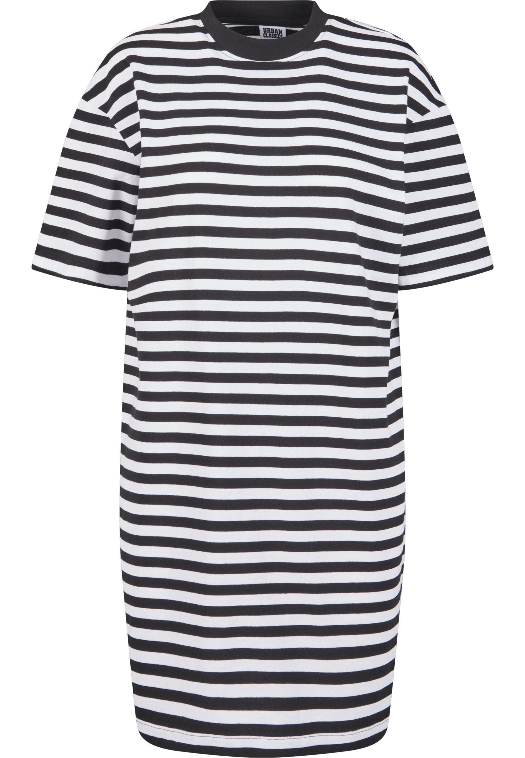 URBAN CLASSICS Shirtkleid "Urban Classics Damen Ladies Oversized Striped Tee Dress" 1 Stk. tlg.