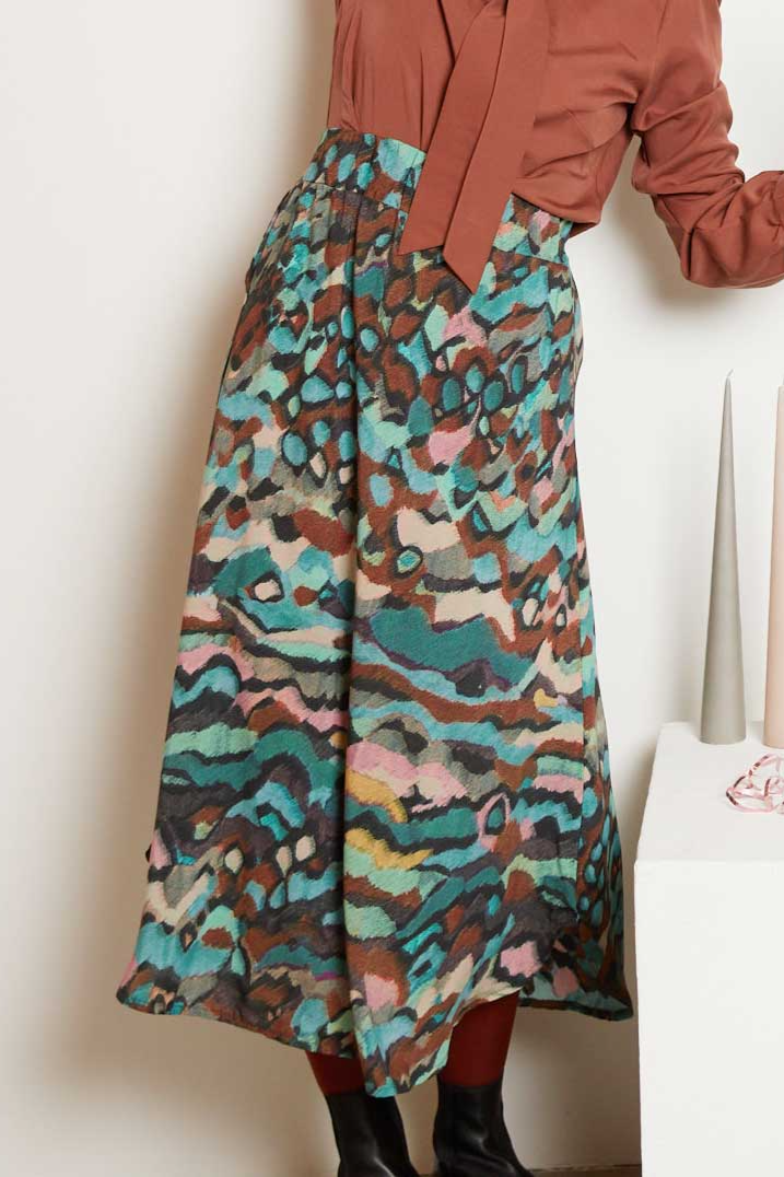 WiDDA Damen vegan Rock Julip Graphic Print