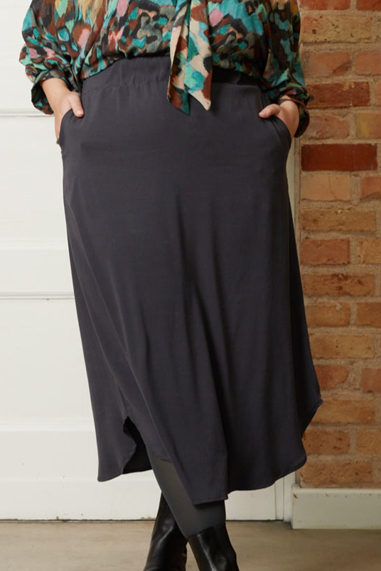 WiDDA Damen vegan Rock Julip Grau