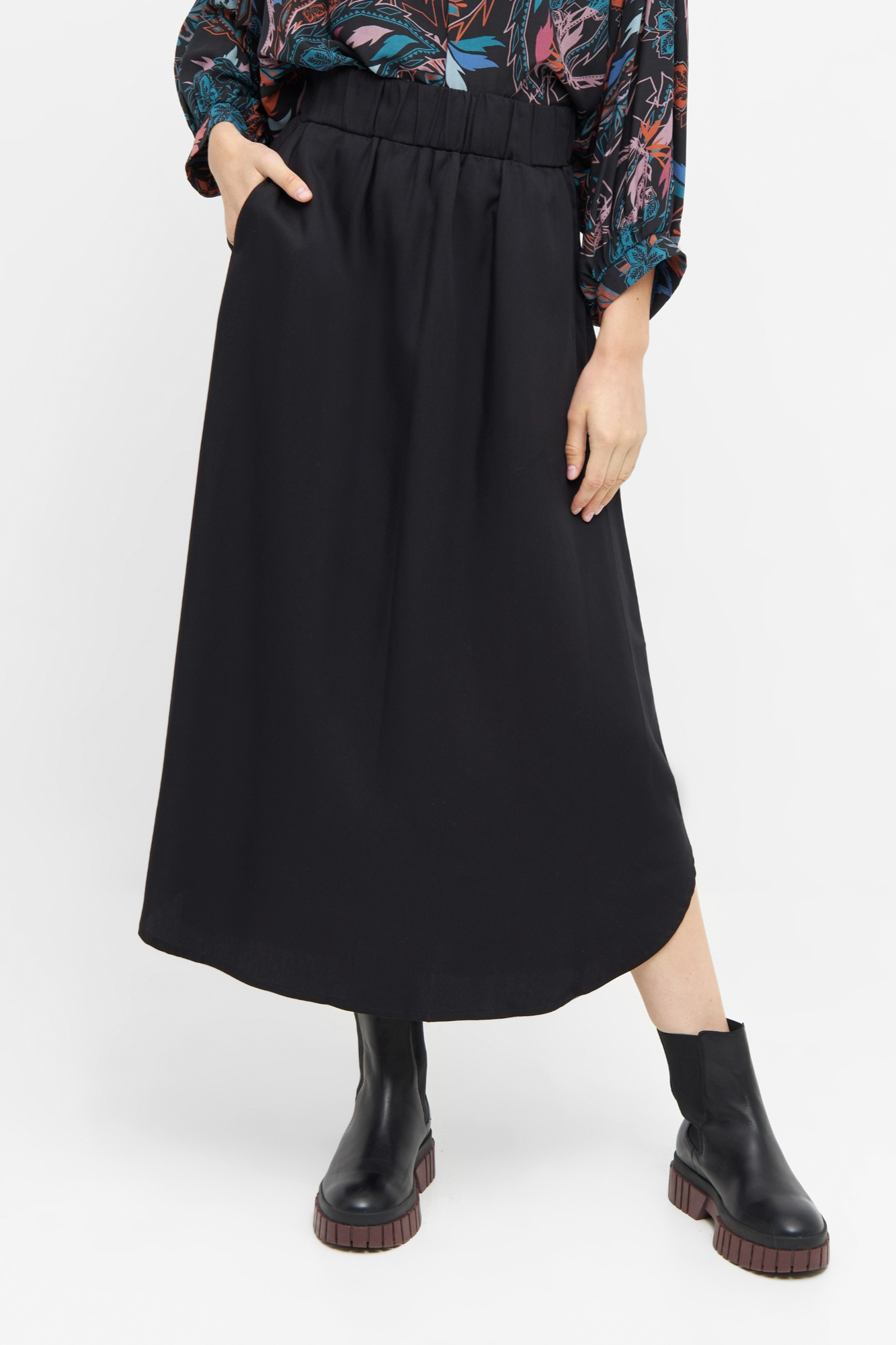 Widda Damen vegan Rock Julip Schwarz