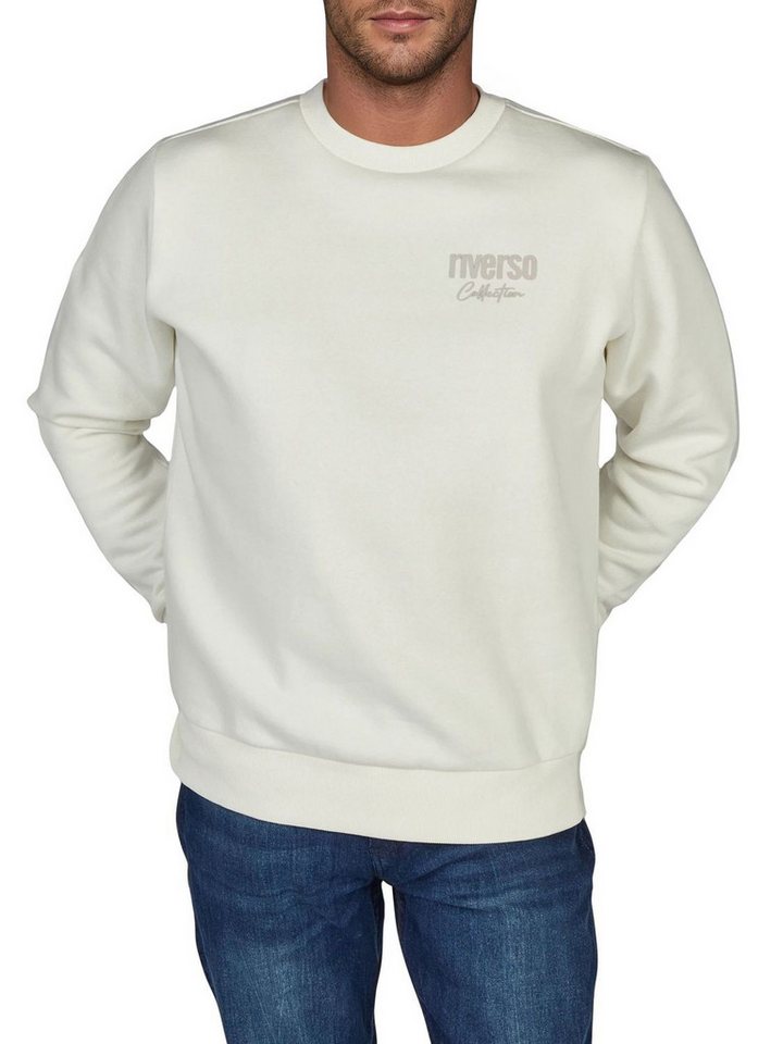 riverso Sweatshirt Herren Pullover RIVJamie Regular Fit Longsleeve Basic Essential