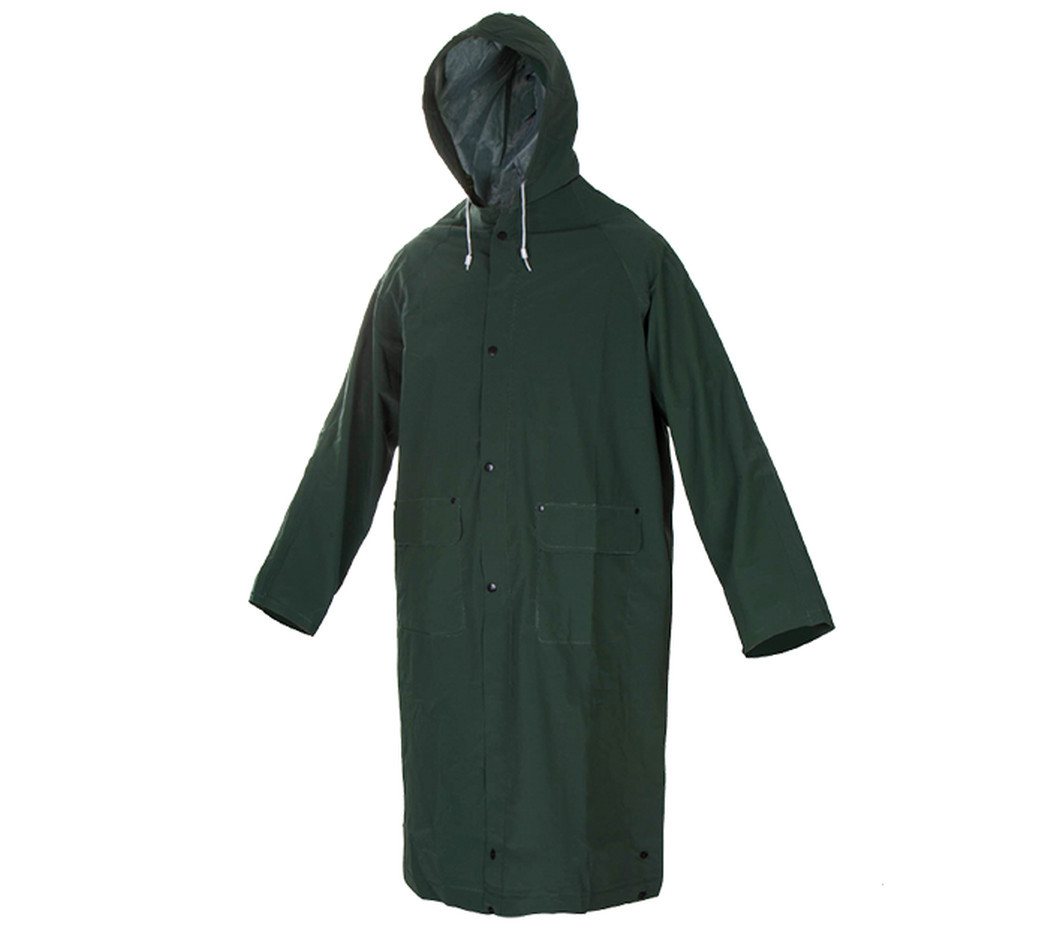 Artmas Regenmantel Regenmantel Jacket Arbeitsjacke grün für Herren und Damen