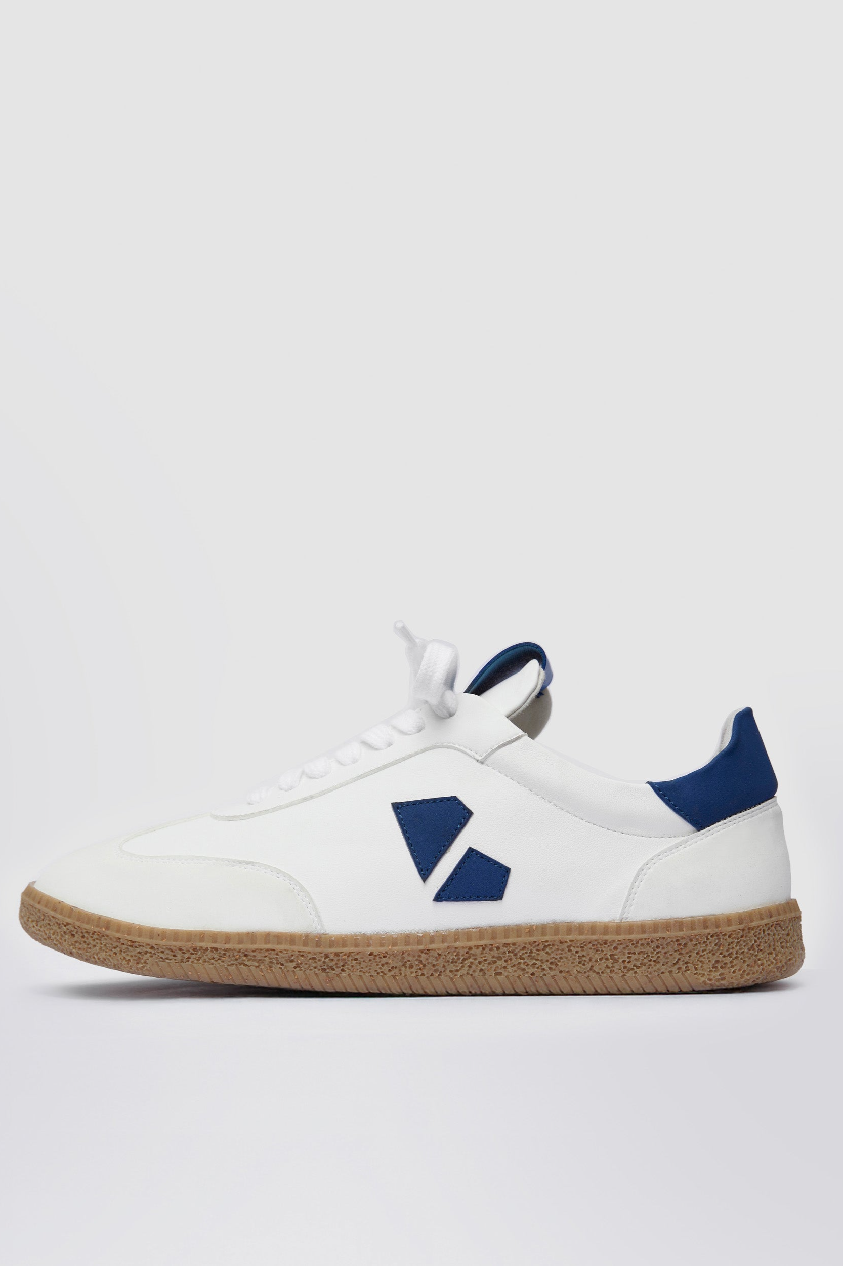 BOHEMA Damen vegan Sneaker Damen Brava Weiß Blau