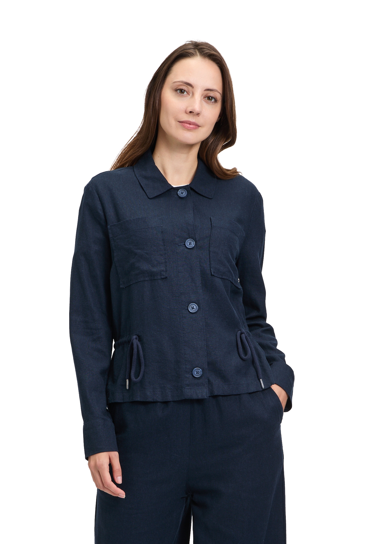 Betty&Co Jackenblazer "Damen mit Taschen" Material