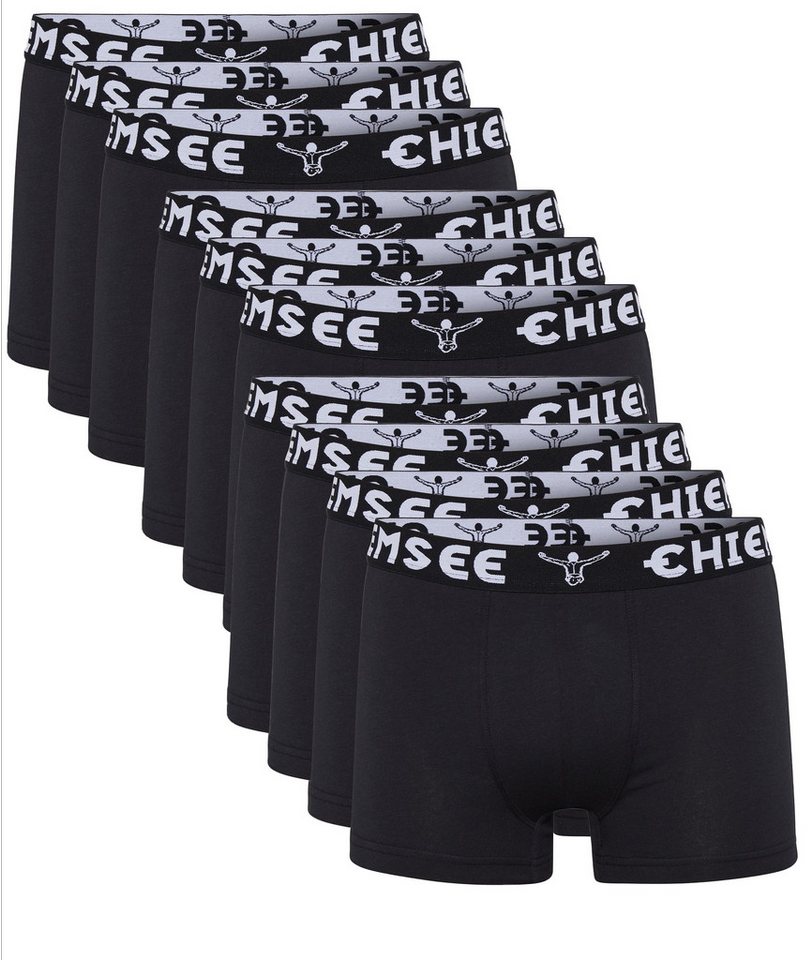 Chiemsee Boxershorts (Packung, 10er-Pack) Klassische Unterwäsche für Männer