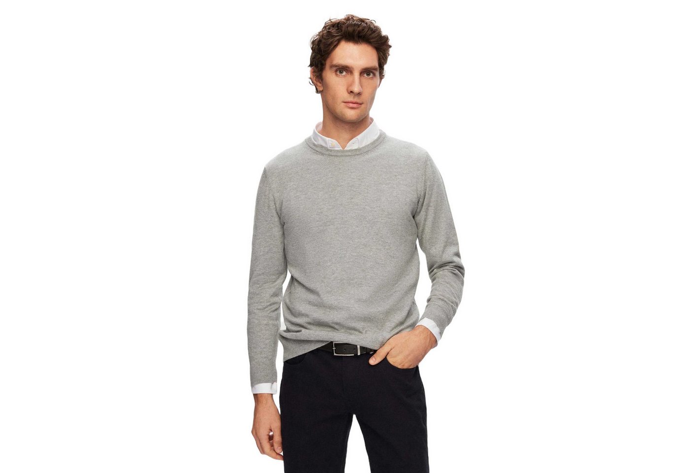 D'S DAMAT Sweater Strickwaren Herren, Pullover Herren, Strickjacke, Longsleeve, Herren-J