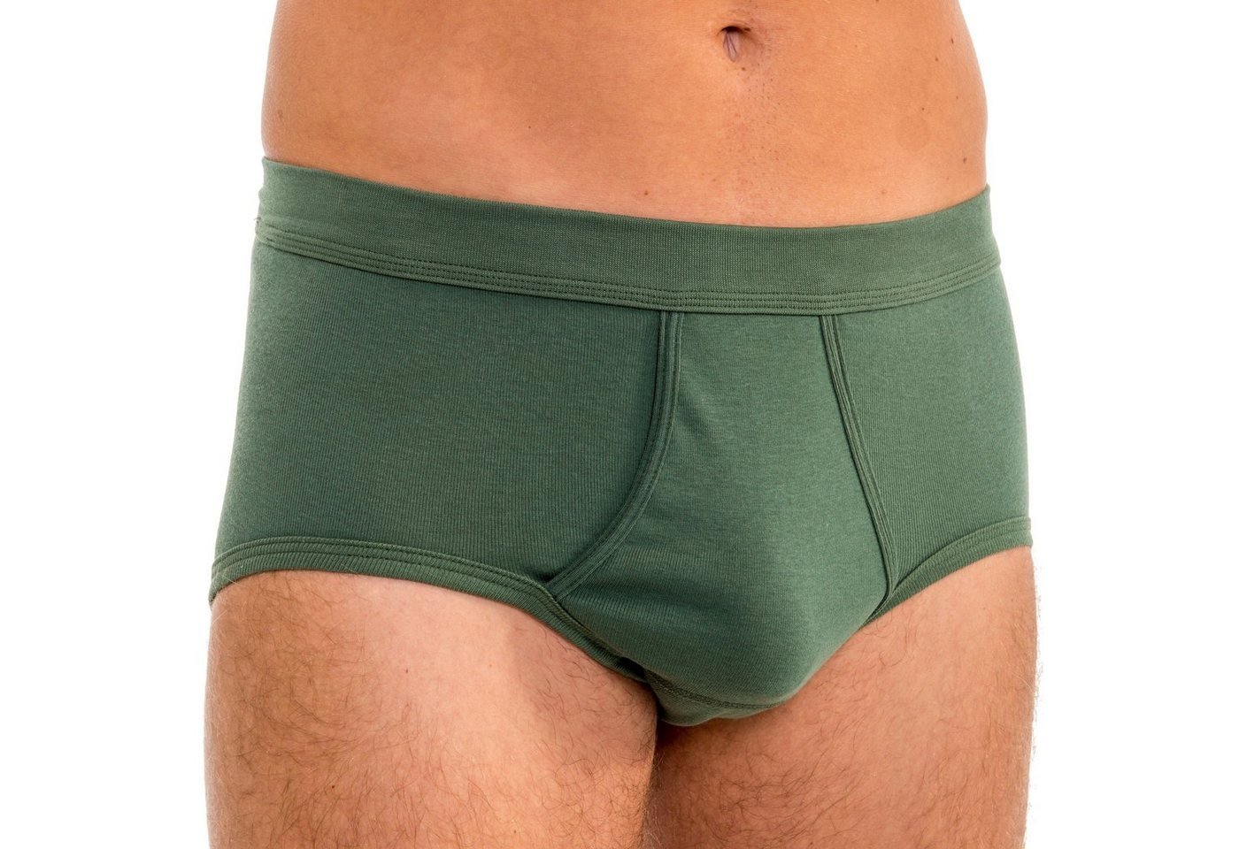 HERMKO Slip 3240 3240 Herren Slip mit Eingriff Unterhose 100% Bio-Baumwolle bis Gr. 14