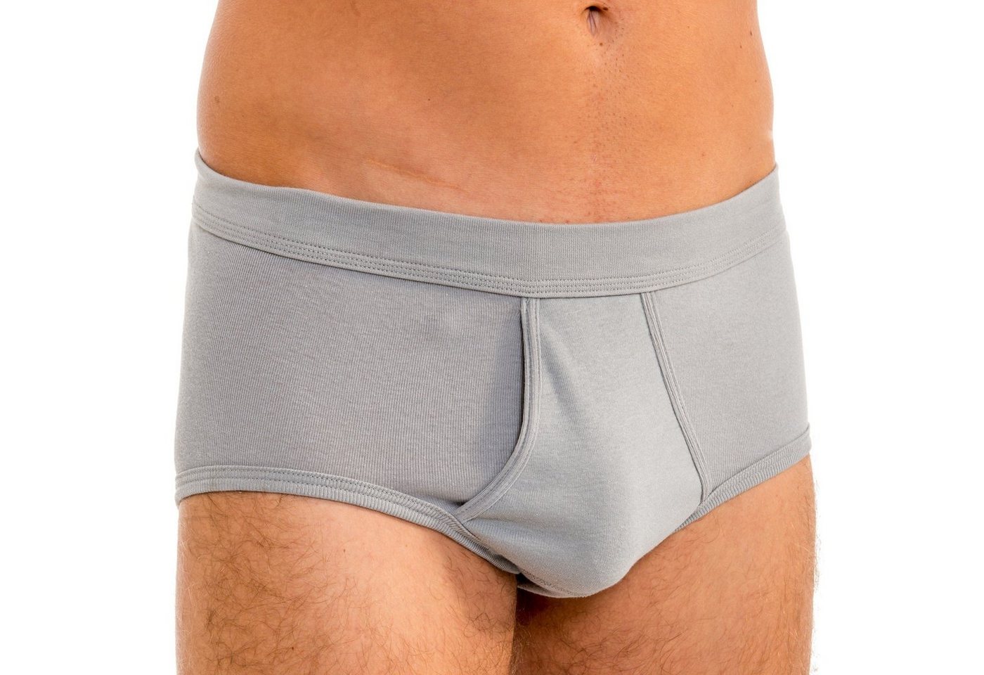 HERMKO Slip 3240 3240 Herren Slip mit Eingriff Unterhose 100% Bio-Baumwolle bis Gr. 14