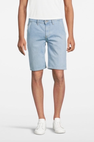 MUD Jeans Herren vegan Kurze Hose Carlo Sun Stone