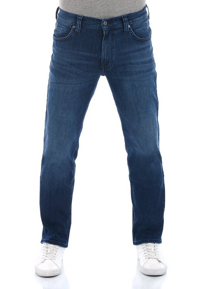 MUSTANG Straight-Jeans Herren Jeanshose Tramper Regular Fit Denim Hose mit Stretch