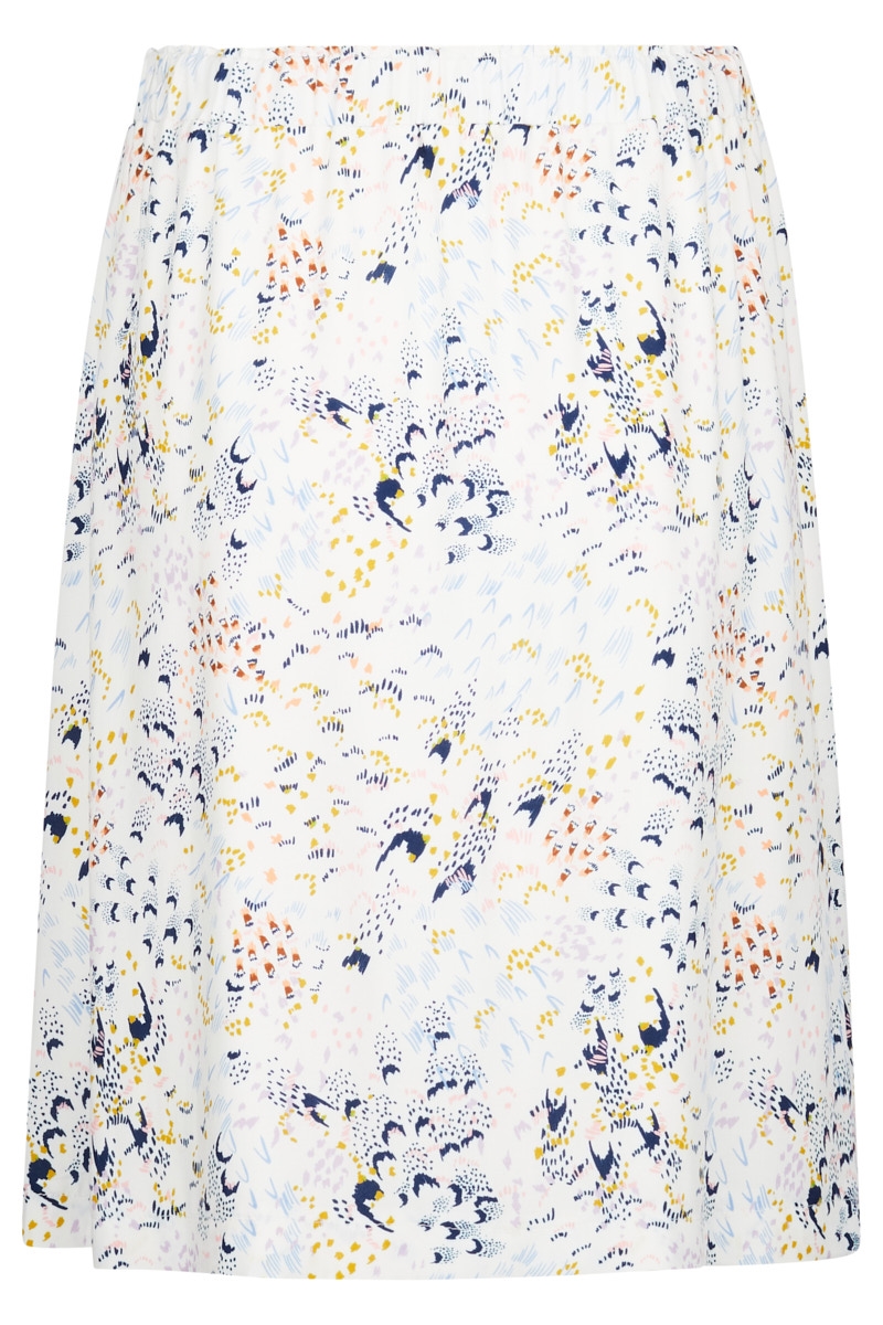 Marjolein Elisabeth Damen vegan Rock Lola Graphics Weiß