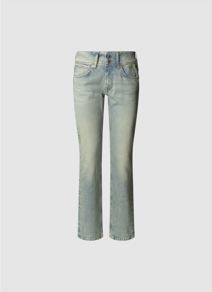 Pepe Jeans Slim-fit-Jeans SLIM JEANS LW mit doppeltem Knopfverschluss