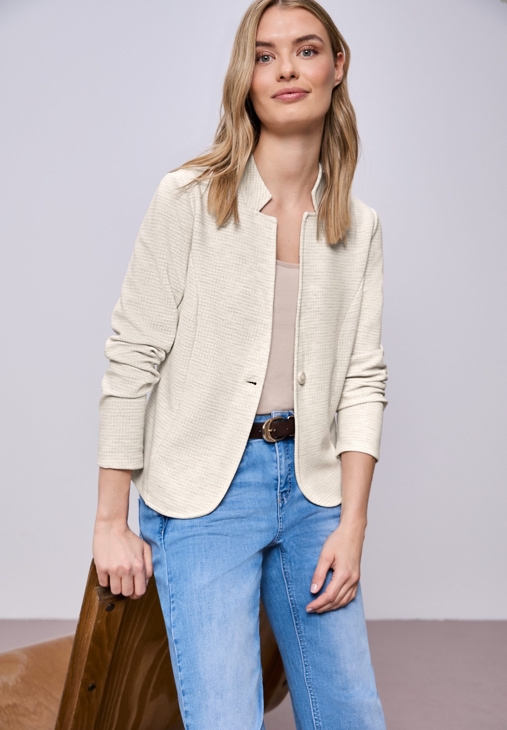 STREET ONE Sweatblazer Jersey