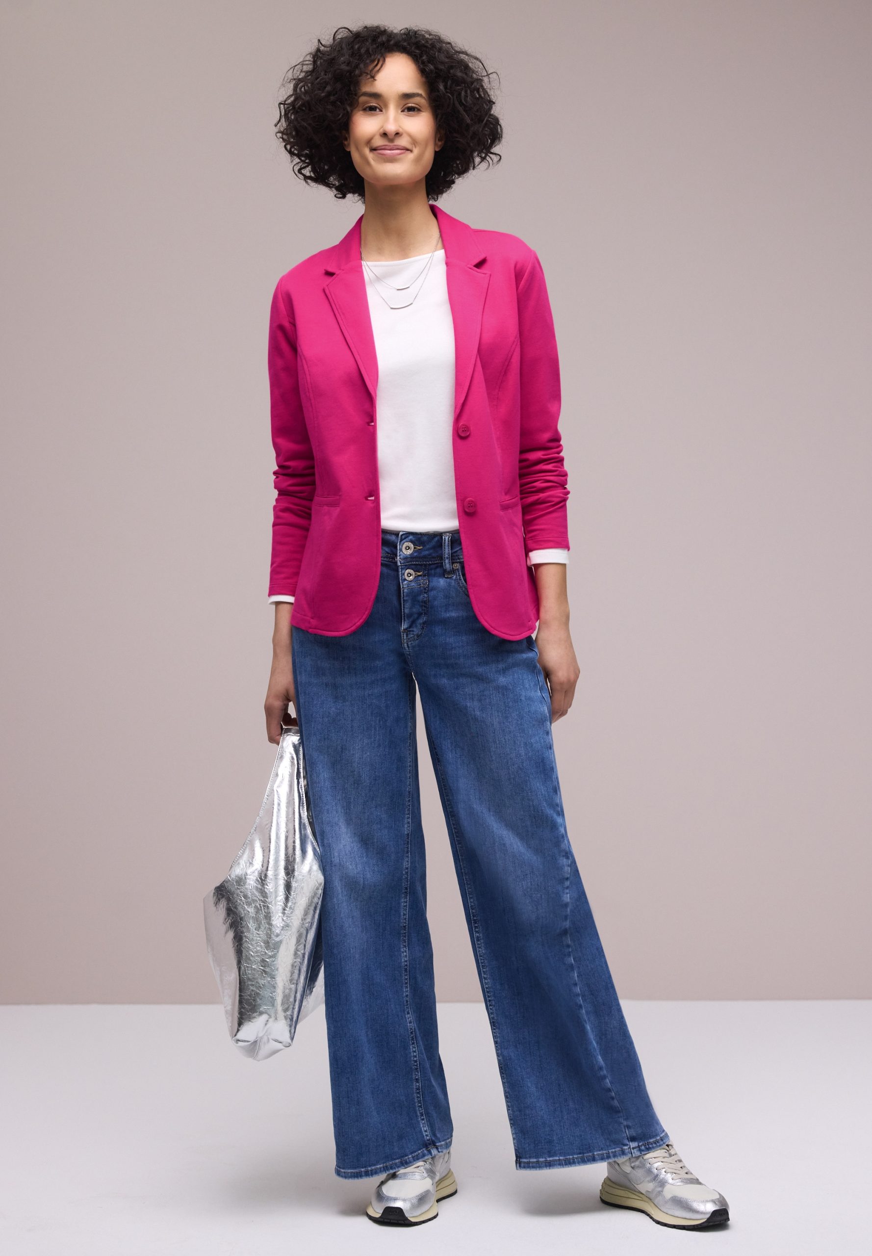 STREET ONE Sweatblazer im soften Baumwoll-Mix