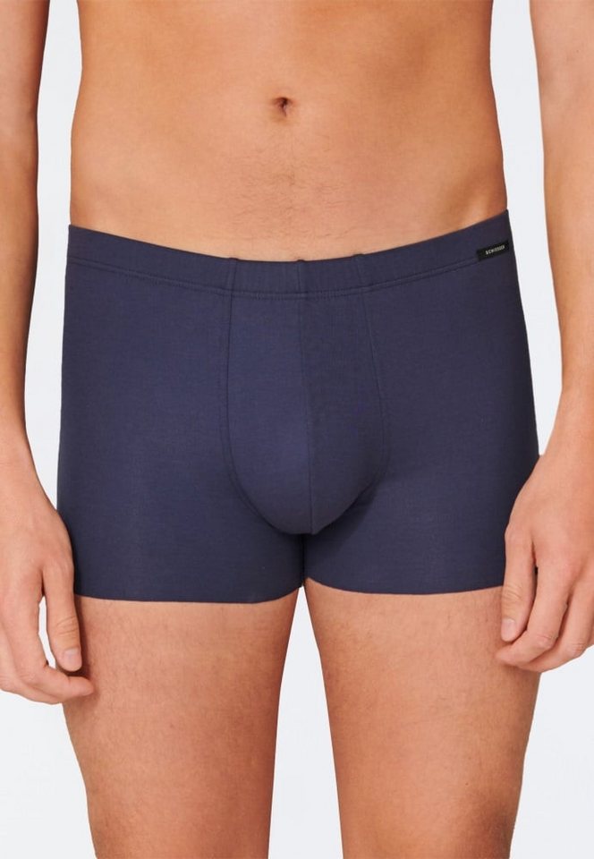 Schiesser Boxershorts Unterwäsche Seamless Laser Cut 173253 blau Herren - 1 Stück